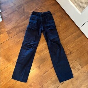 Zara women’s navy cargo pants